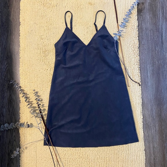 Wilfred Vegan Microsuede Mini Dress - Picture 5 of 10